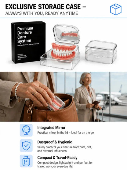 Premium Comfort-Fit Denture Set – Natural Look, Secure Fit, Confident Smile