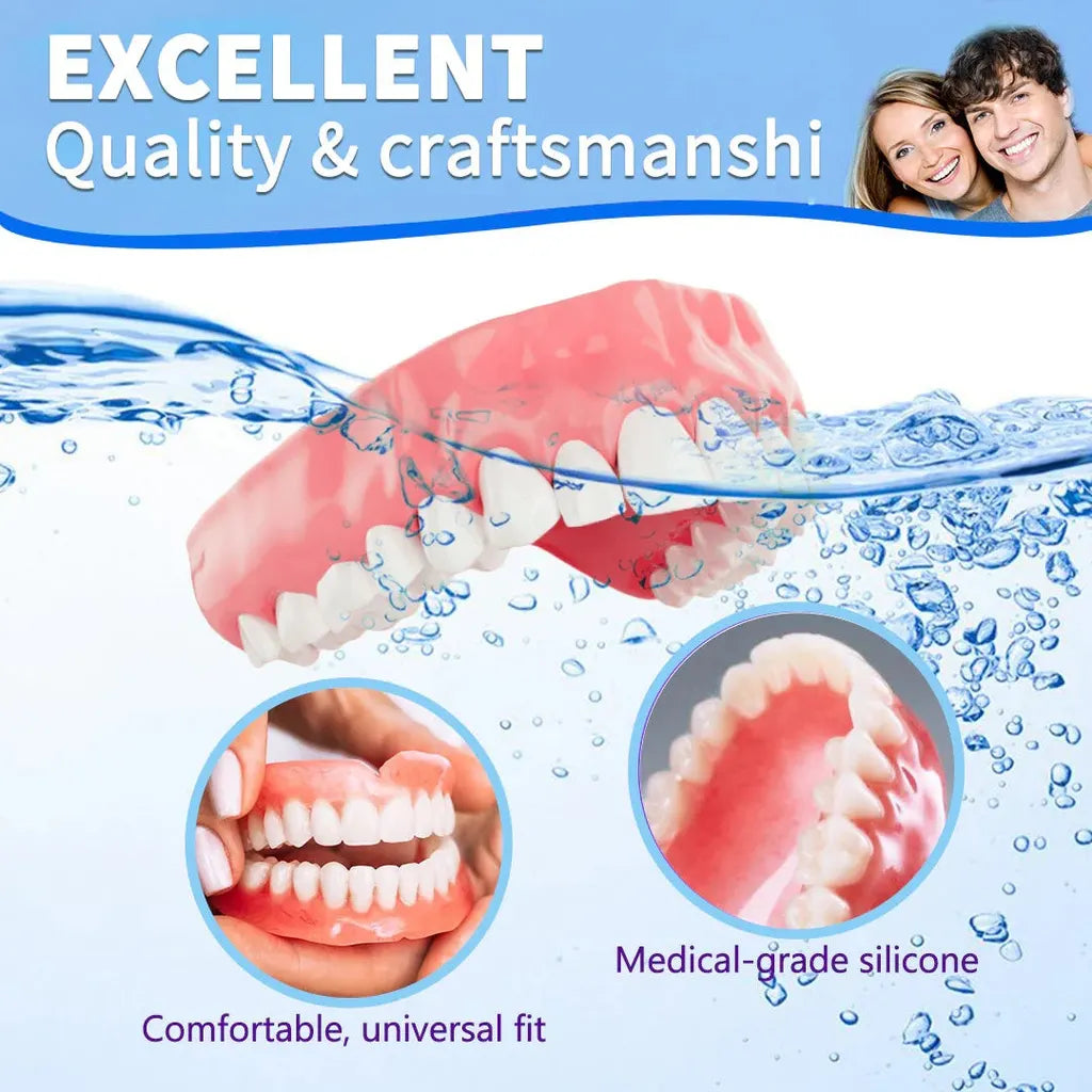 Premium Comfort-Fit Denture Set – Natural Look, Secure Fit, Confident Smile